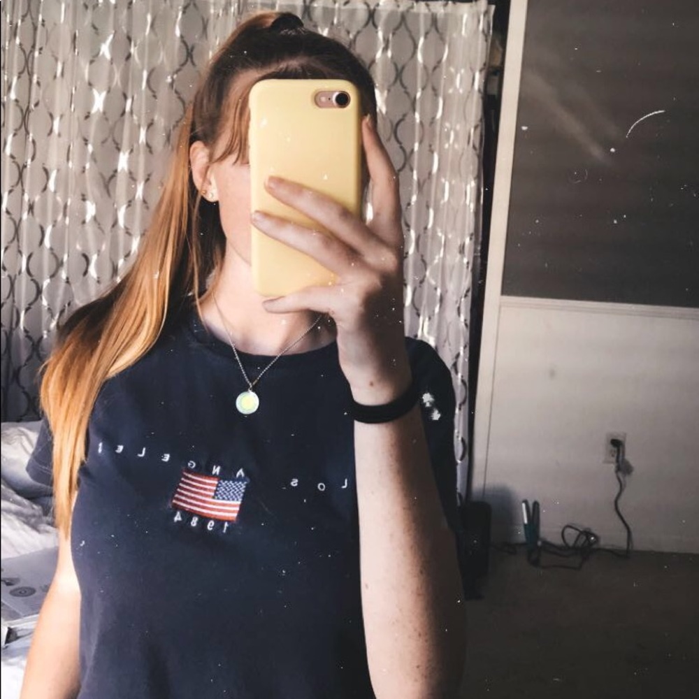 brandy melville usa los angeles top